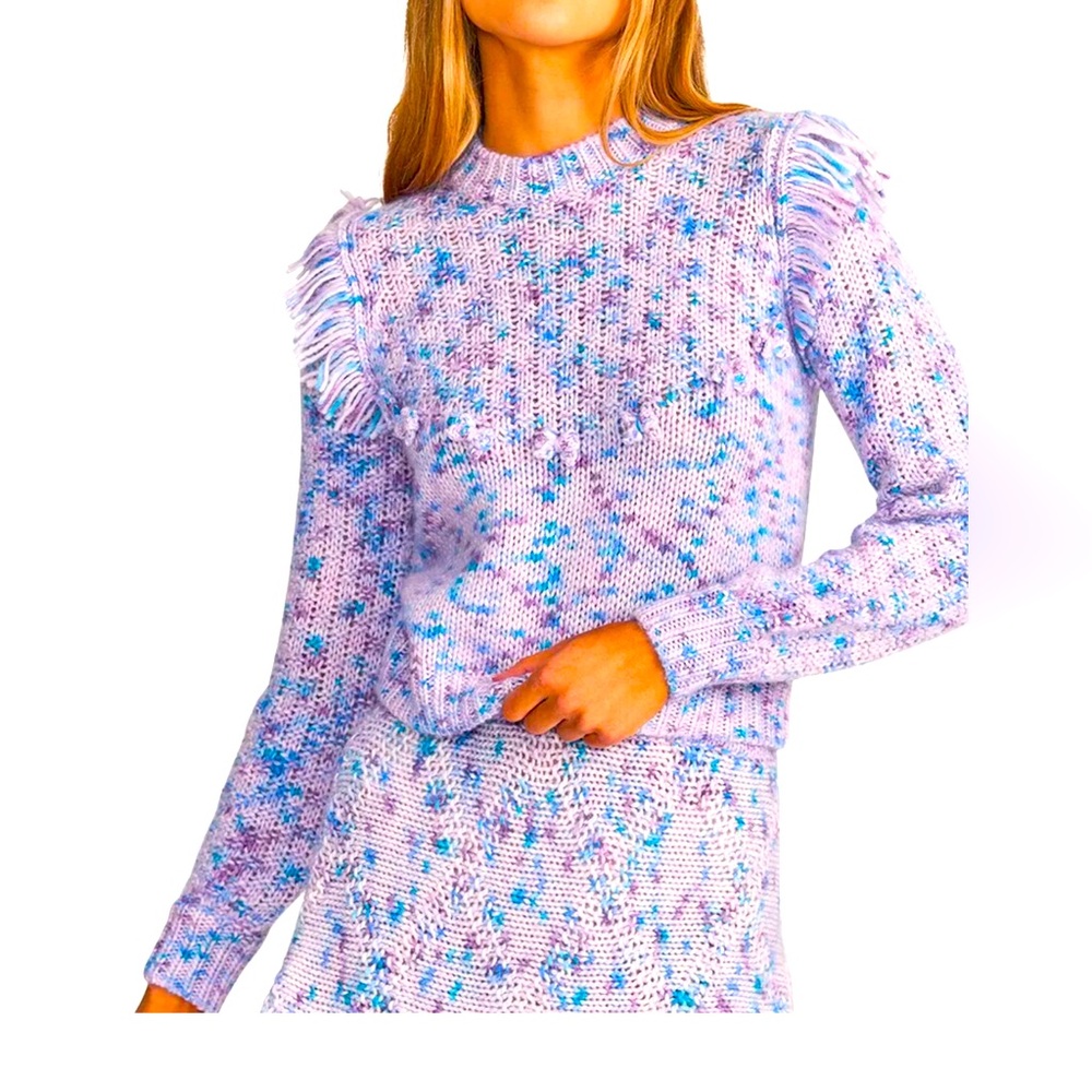 LoveShackFancy sweater Loveshackfancy Koru Wool & Alpaca-Blend Pullover Size m
